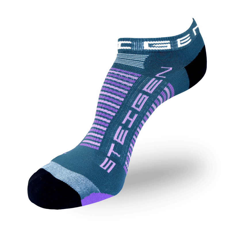 Teal Running Socks Zero Length