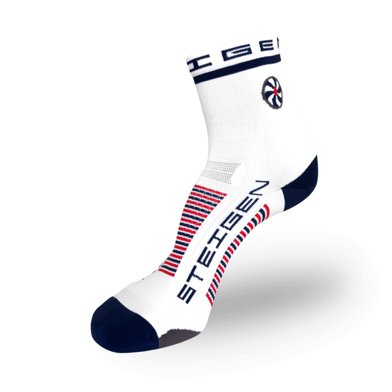 White Running Socks ½ Length