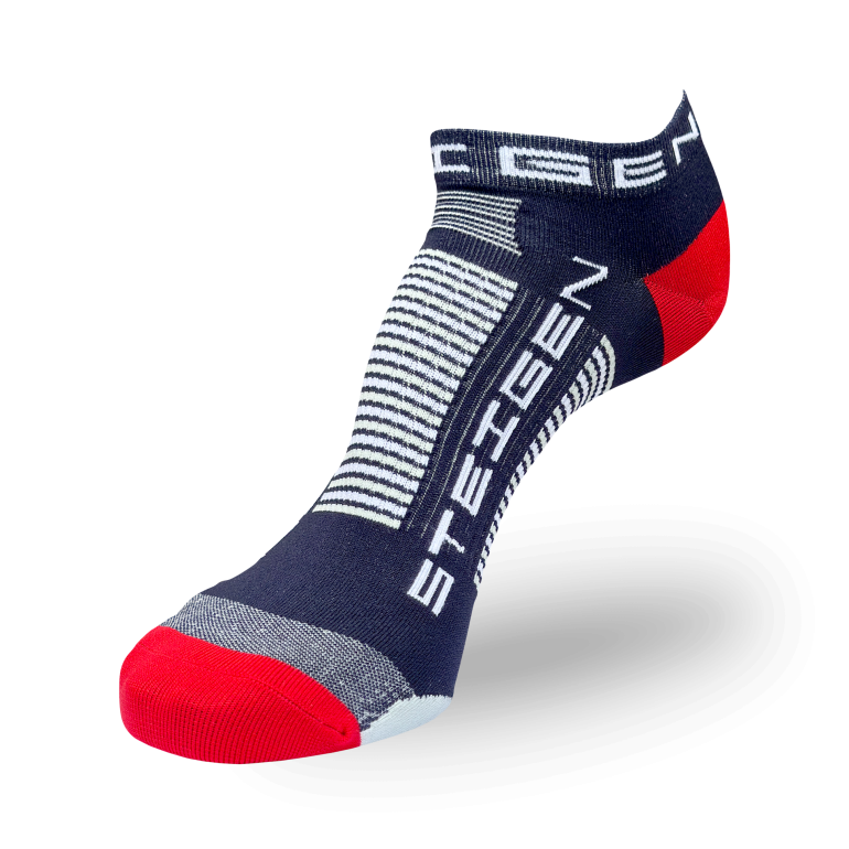 Navy Running Socks Zero Length