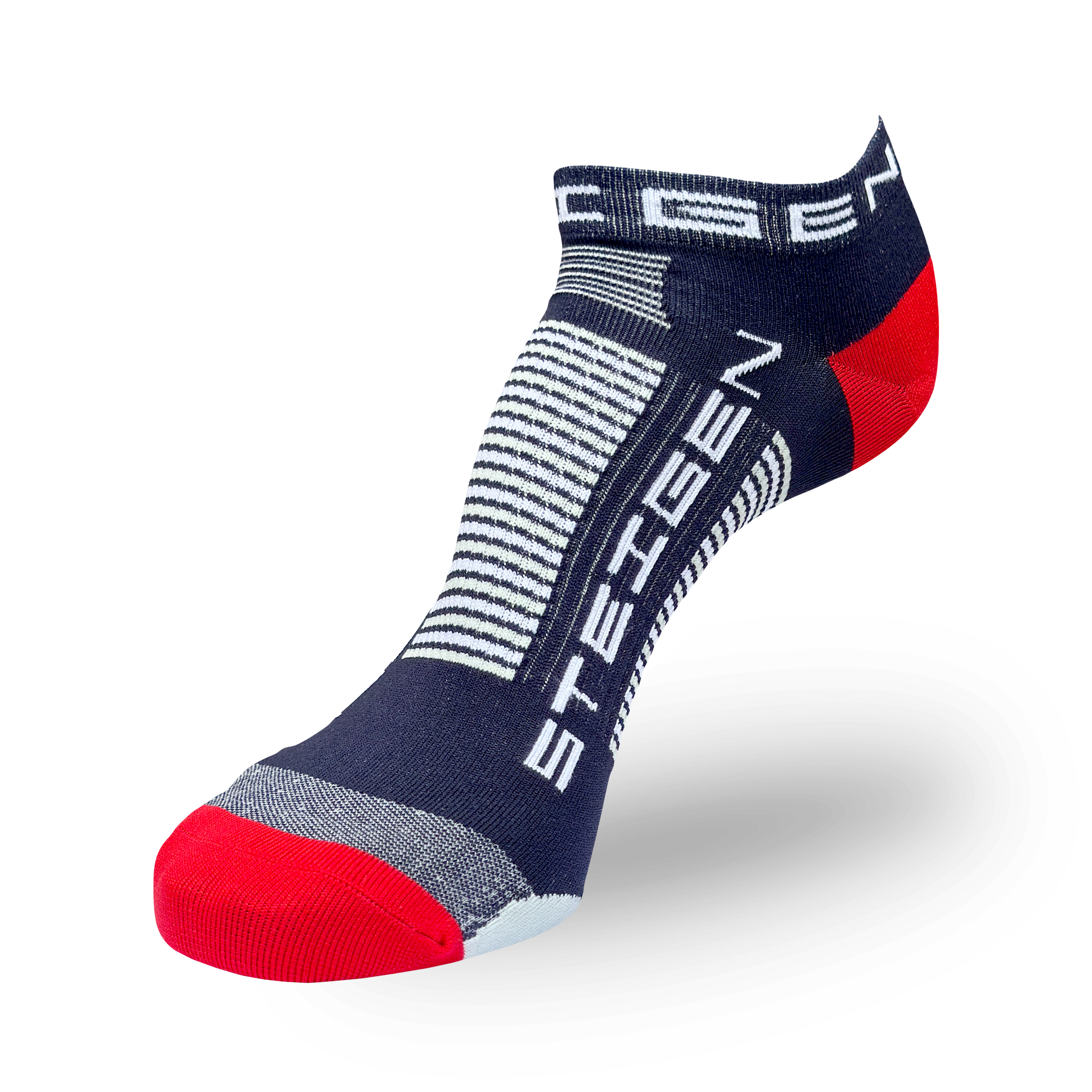 Navy Running Socks Zero Length