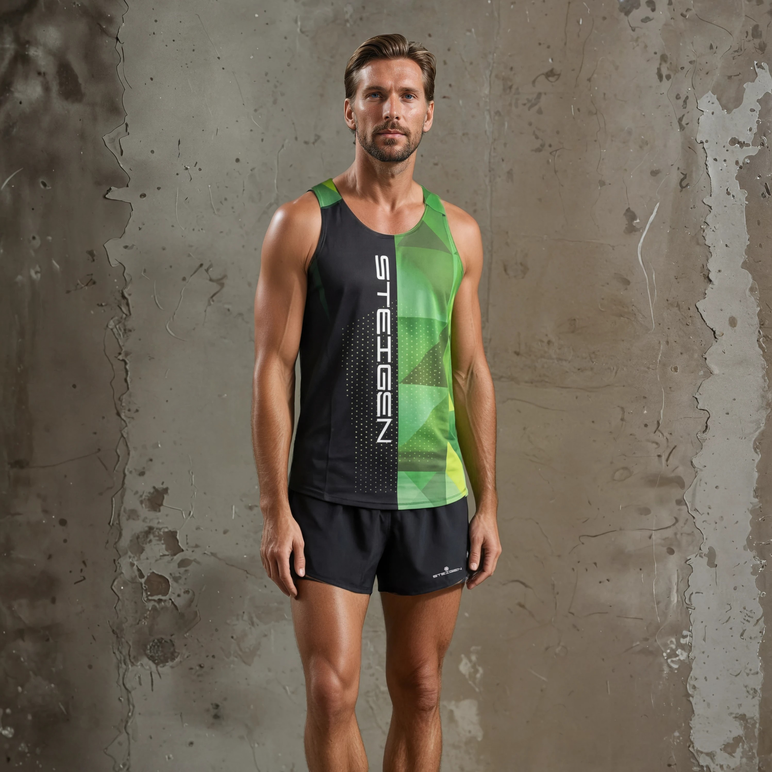 Green Machine K2Pro Running Singlet