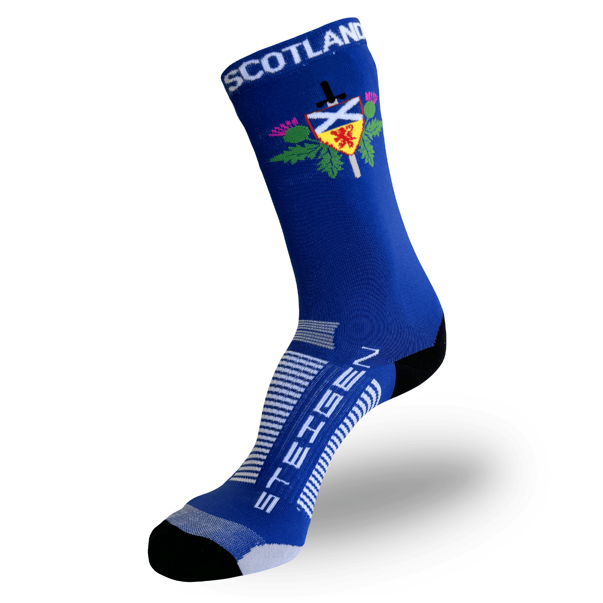 Scotland Running Socks ¾ Length