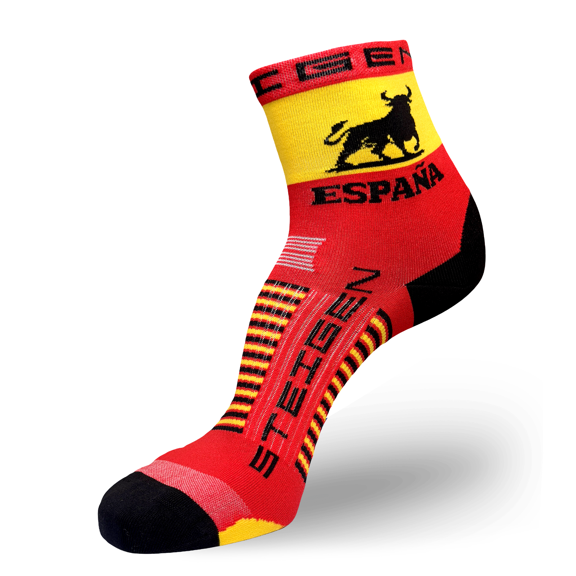 Spain Running Socks ½ Length