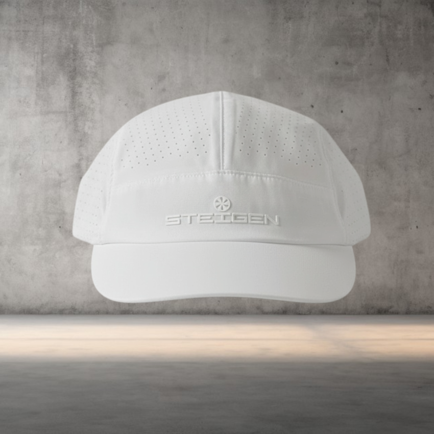 Steigen Running Cap – White